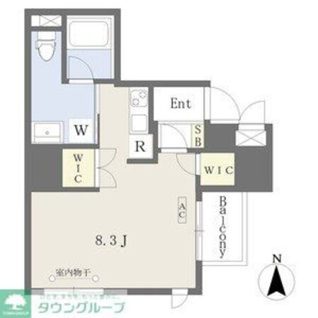 Comfortささしまライブの物件間取画像